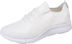 2023 Men's New Flyweave Sneakers Summer Soft Sole Casual Shoes Lightweight Mesh Shoes Mens Sneaker