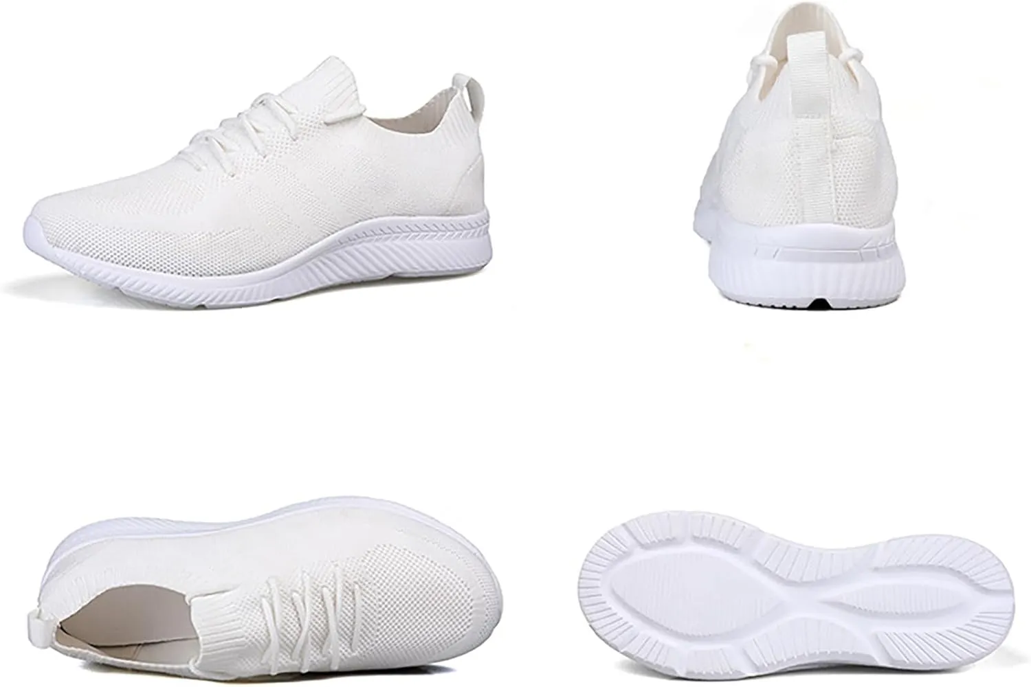 2023 Men's New Flyweave Sneakers Summer Soft Sole Casual Shoes Lightweight Mesh Shoes Mens Sneaker