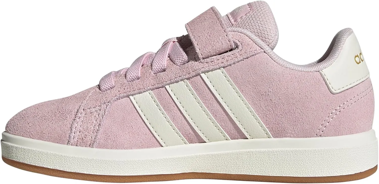 adidas Unisex-Child Grand Court 00s Elastic Lace Sneaker