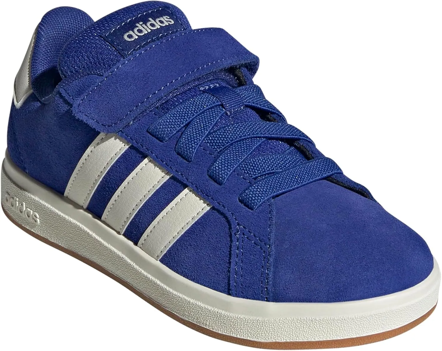 adidas Unisex-Child Grand Court 00s Elastic Lace Sneaker