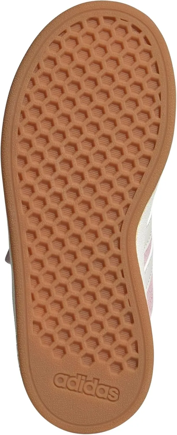 adidas Unisex-Child Grand Court 00s Elastic Lace Sneaker
