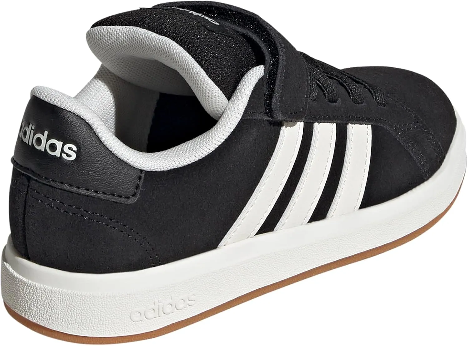 adidas Unisex-Child Grand Court 00s Elastic Lace Sneaker