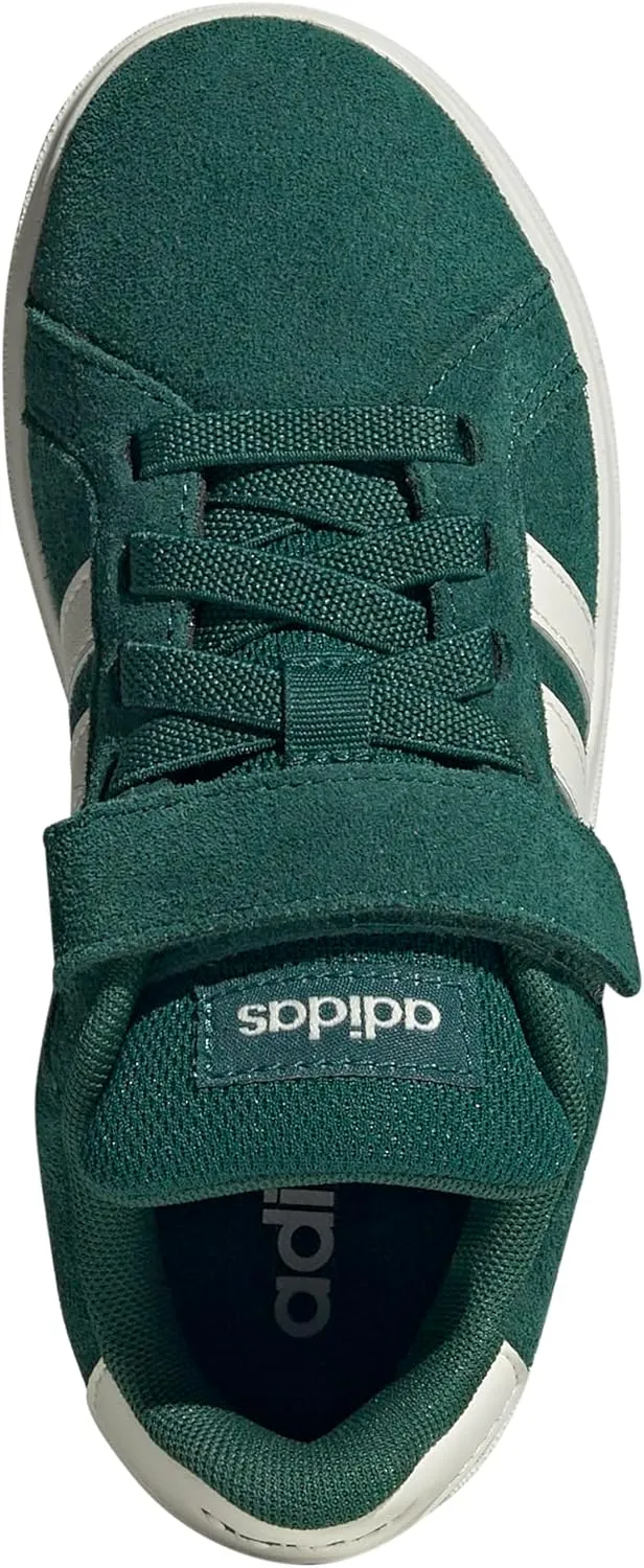 adidas Unisex-Child Grand Court 00s Elastic Lace Sneaker