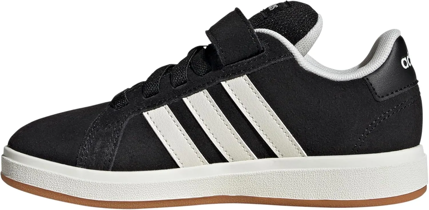 adidas Unisex-Child Grand Court 00s Elastic Lace Sneaker