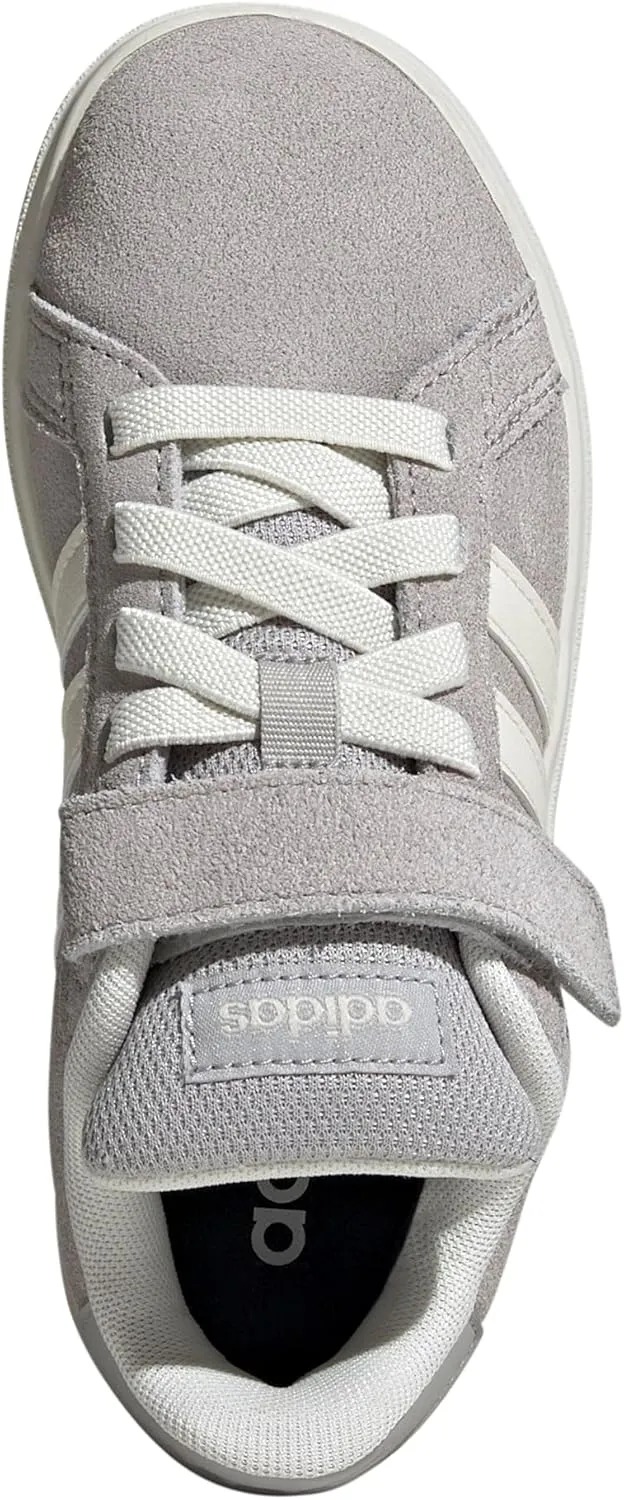 adidas Unisex-Child Grand Court 00s Elastic Lace Sneaker