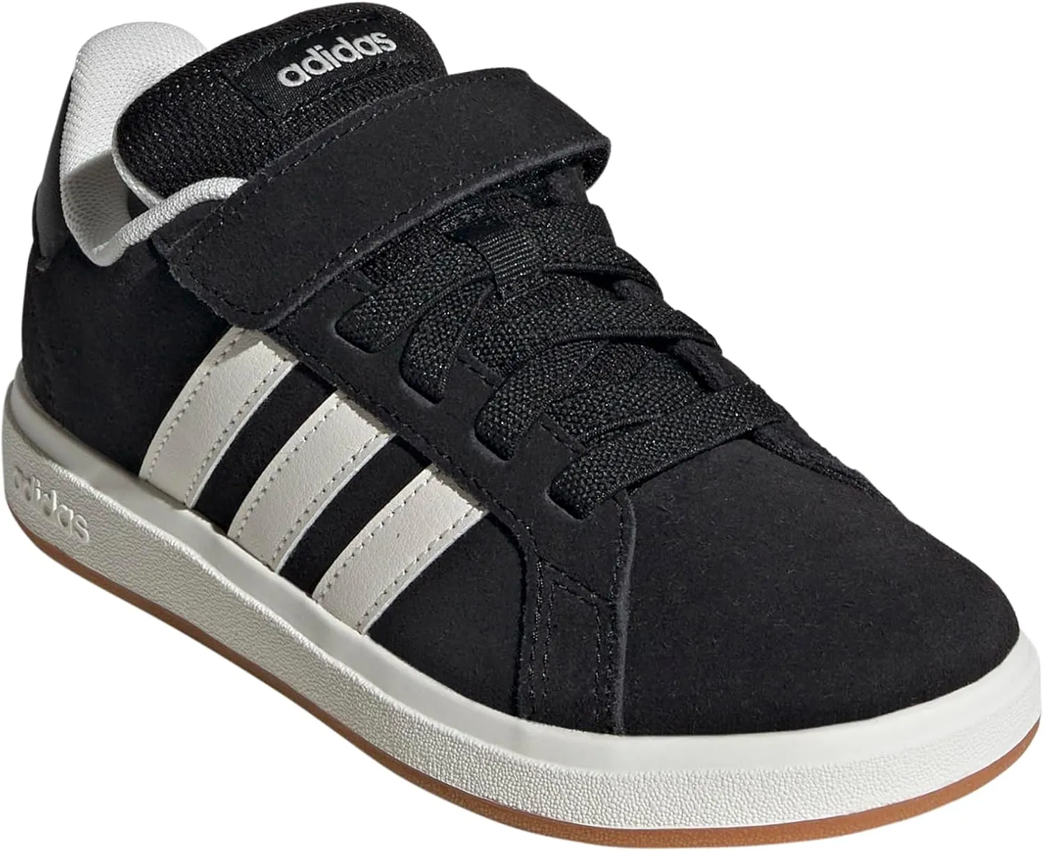adidas Unisex-Child Grand Court 00s Elastic Lace Sneaker