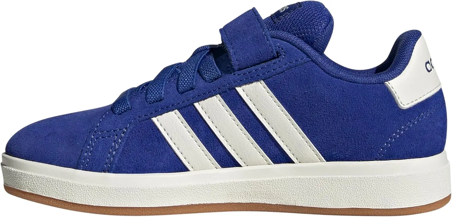 adidas Unisex-Child Grand Court 00s Elastic Lace Sneaker
