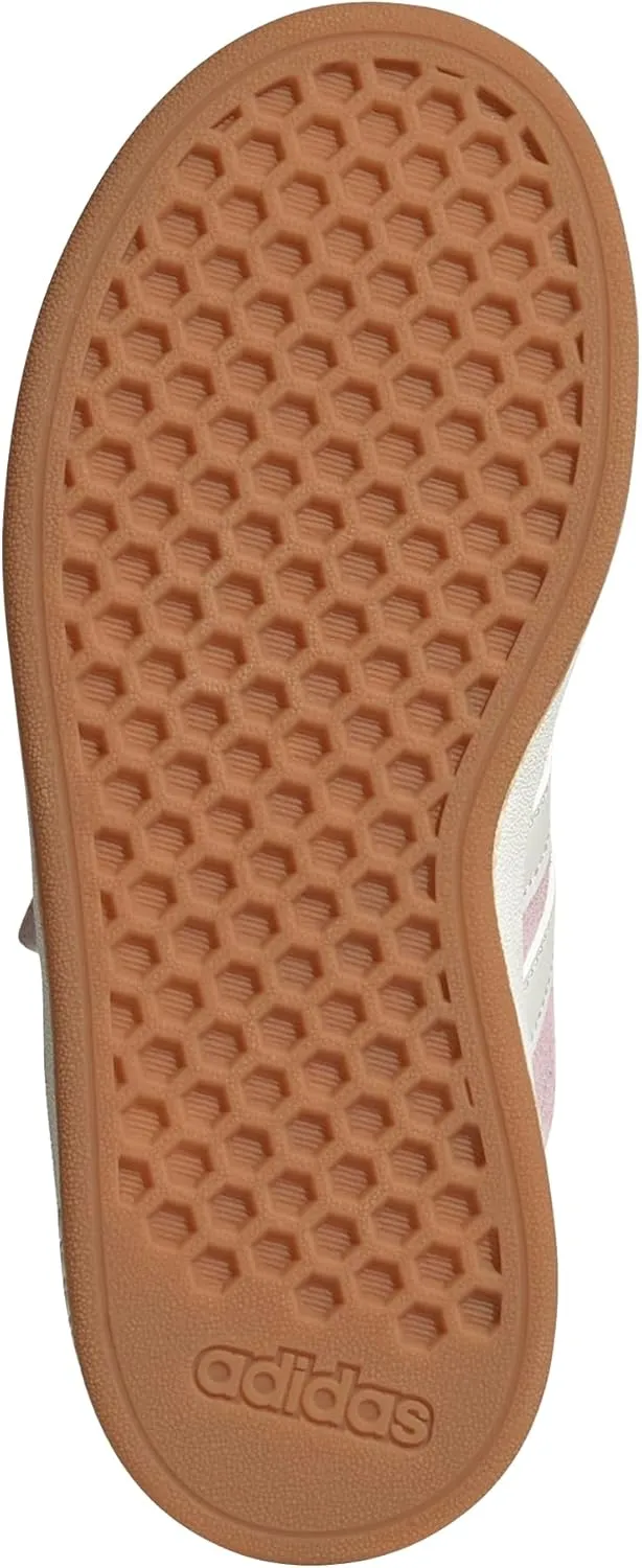 adidas Unisex-Child Grand Court 00s Elastic Lace Sneaker