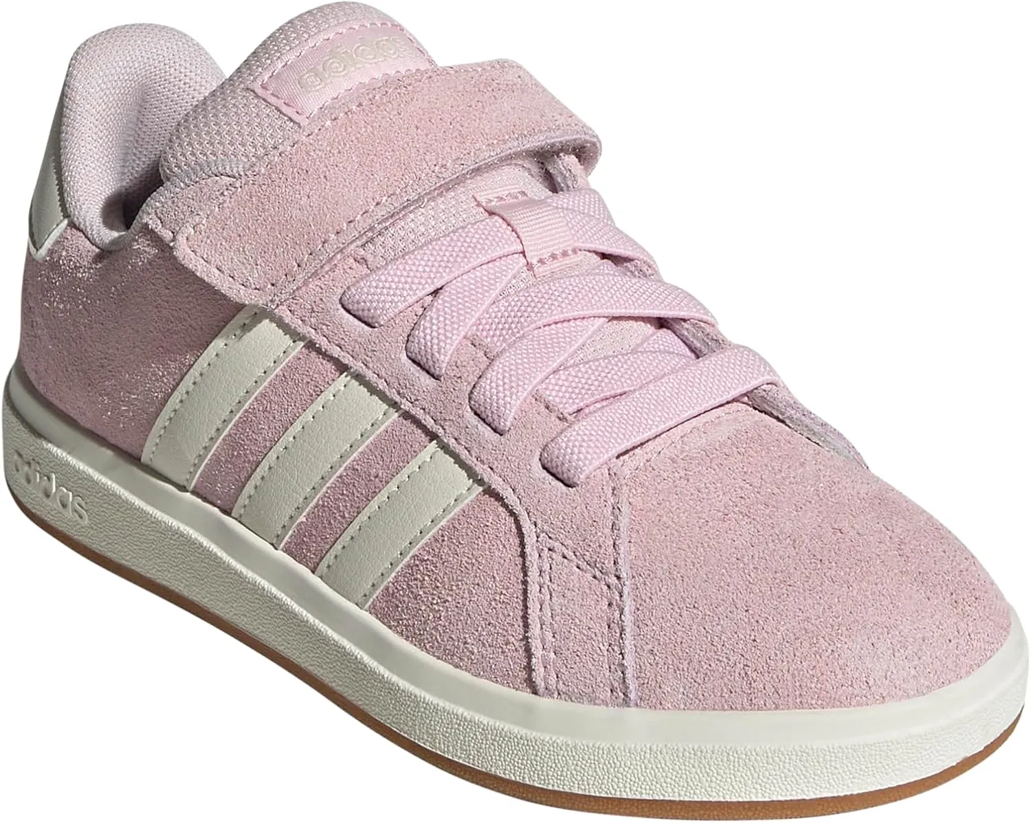 adidas Unisex-Child Grand Court 00s Elastic Lace Sneaker
