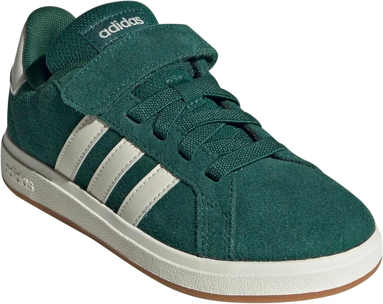 adidas Unisex-Child Grand Court 00s Elastic Lace Sneaker