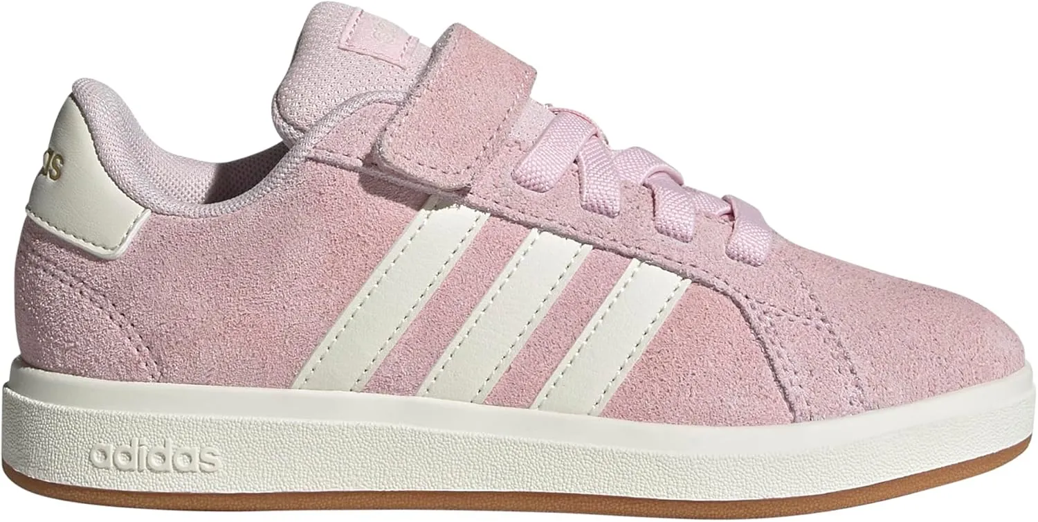 adidas Unisex-Child Grand Court 00s Elastic Lace Sneaker