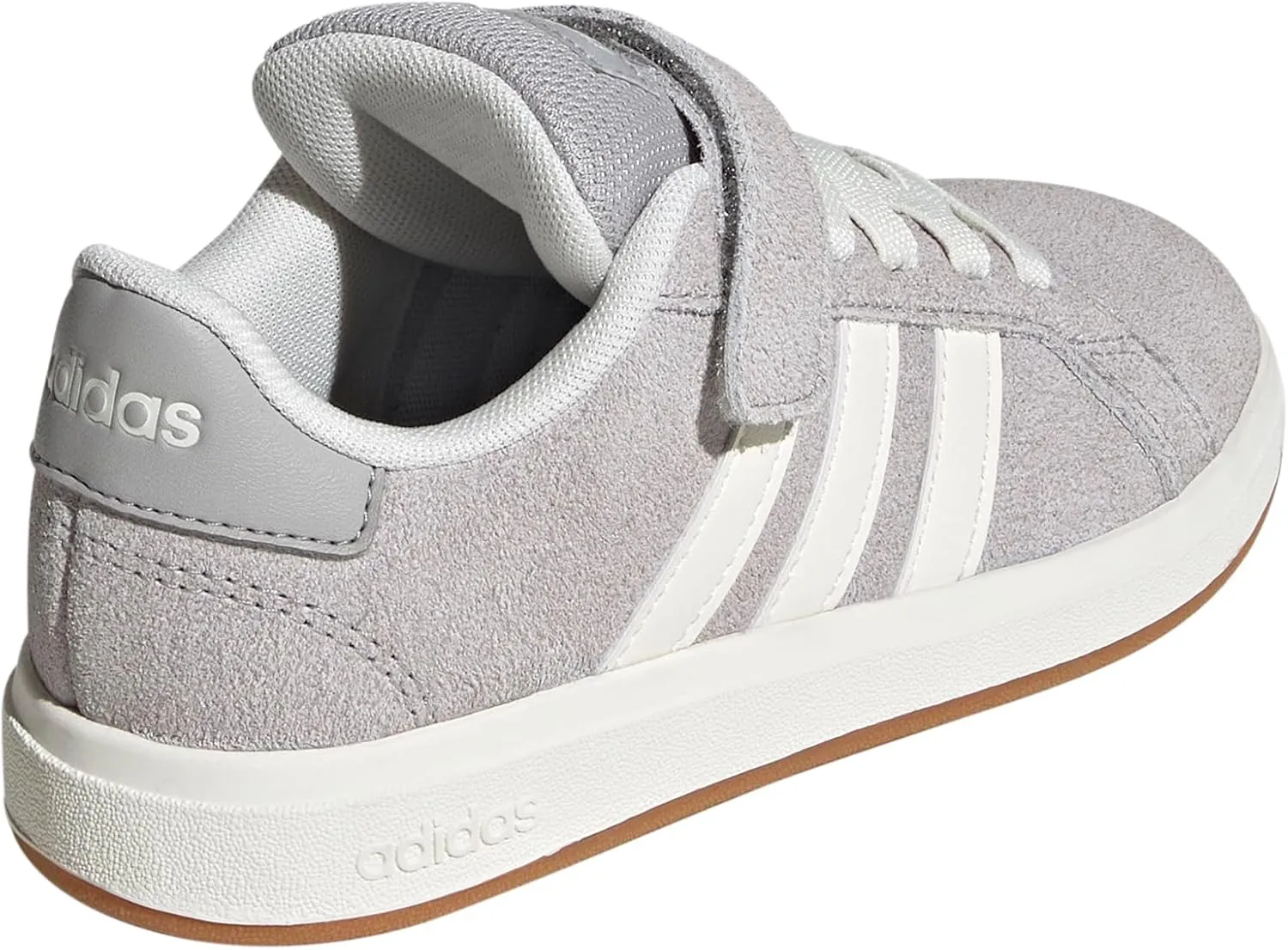 adidas Unisex-Child Grand Court 00s Elastic Lace Sneaker