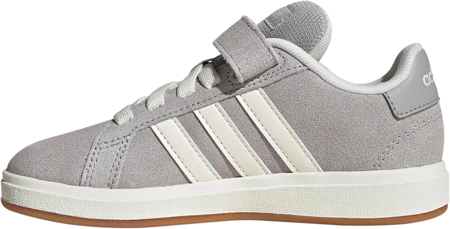 adidas Unisex-Child Grand Court 00s Elastic Lace Sneaker