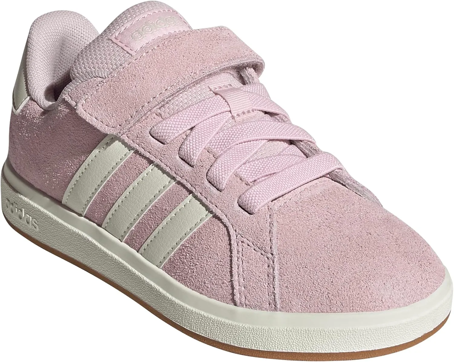 adidas Unisex-Child Grand Court 00s Elastic Lace Sneaker