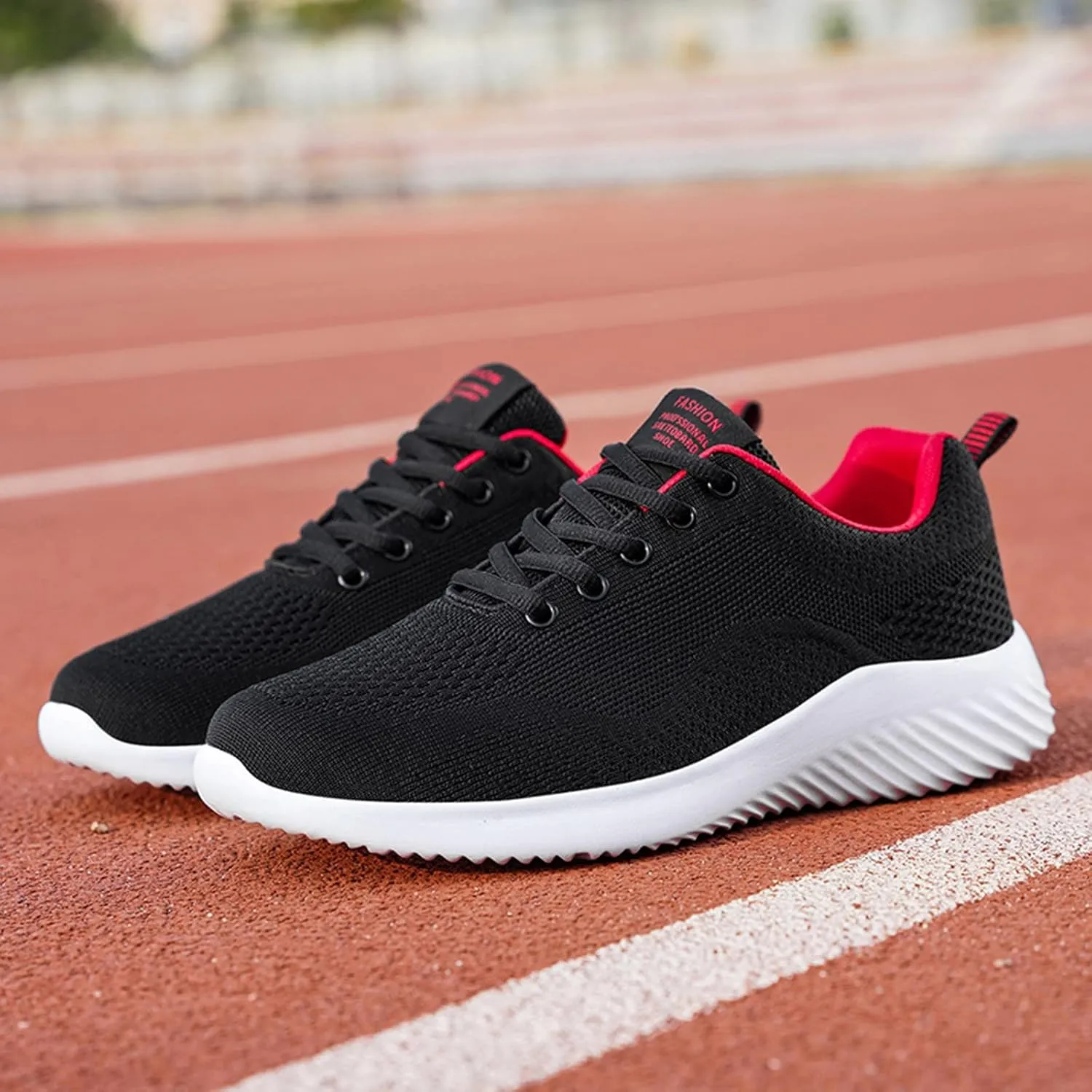 Arch Support Fitness Sneaker for Men Breathable and Light Outdoor Comfy Walking Shoe Non Slip Barefoot Sneaker