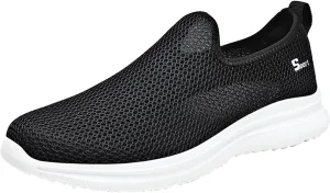 Arch Support Hiking Shoes for Men Slip-On Comfortable Light-Weight Shoe Comfortable & Light-Weight Stretch Shoes