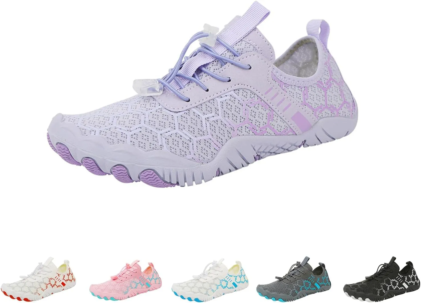 Barefoot Beach and Pool Shoes for Women Men Waterproof Trail Running Sneakers Healthy and Non-Slip Barefoot Shoes Unisex Athletic Outdoor Sneaker Pro Wide Toe Box Shoe
