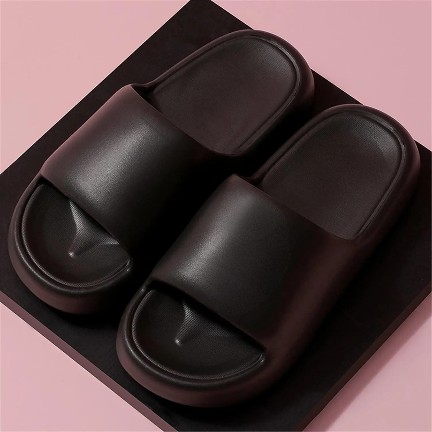 Bath Slippers Shower Shoes for Living Room Pool Beach Spa Public Showers Comfy and Cushioned Thick Sole