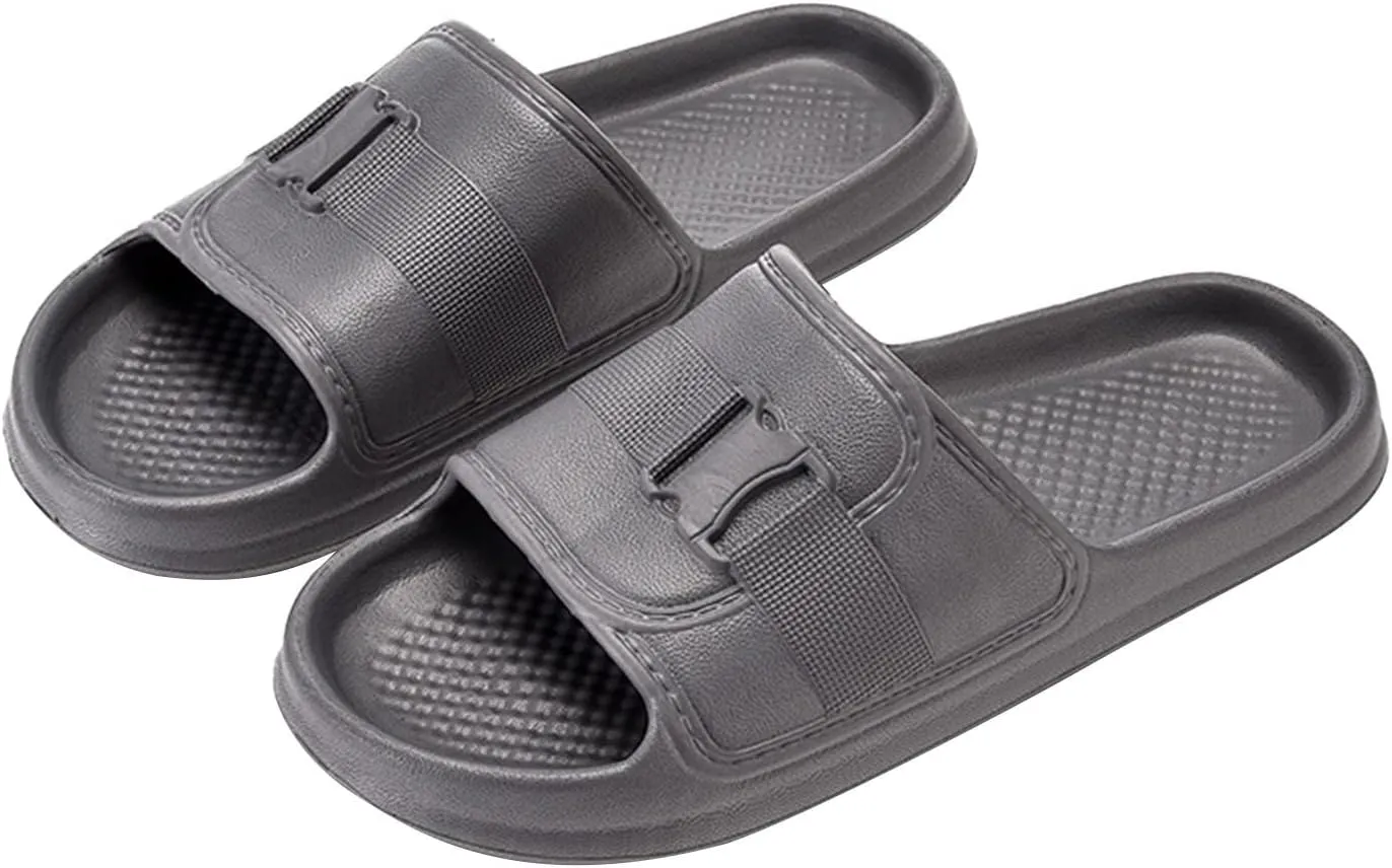 Bathroom Slippers Travel Slippers for Women Foldable Ultra Comfort Non-Slip Shower Sandals Indoor and Outdoor