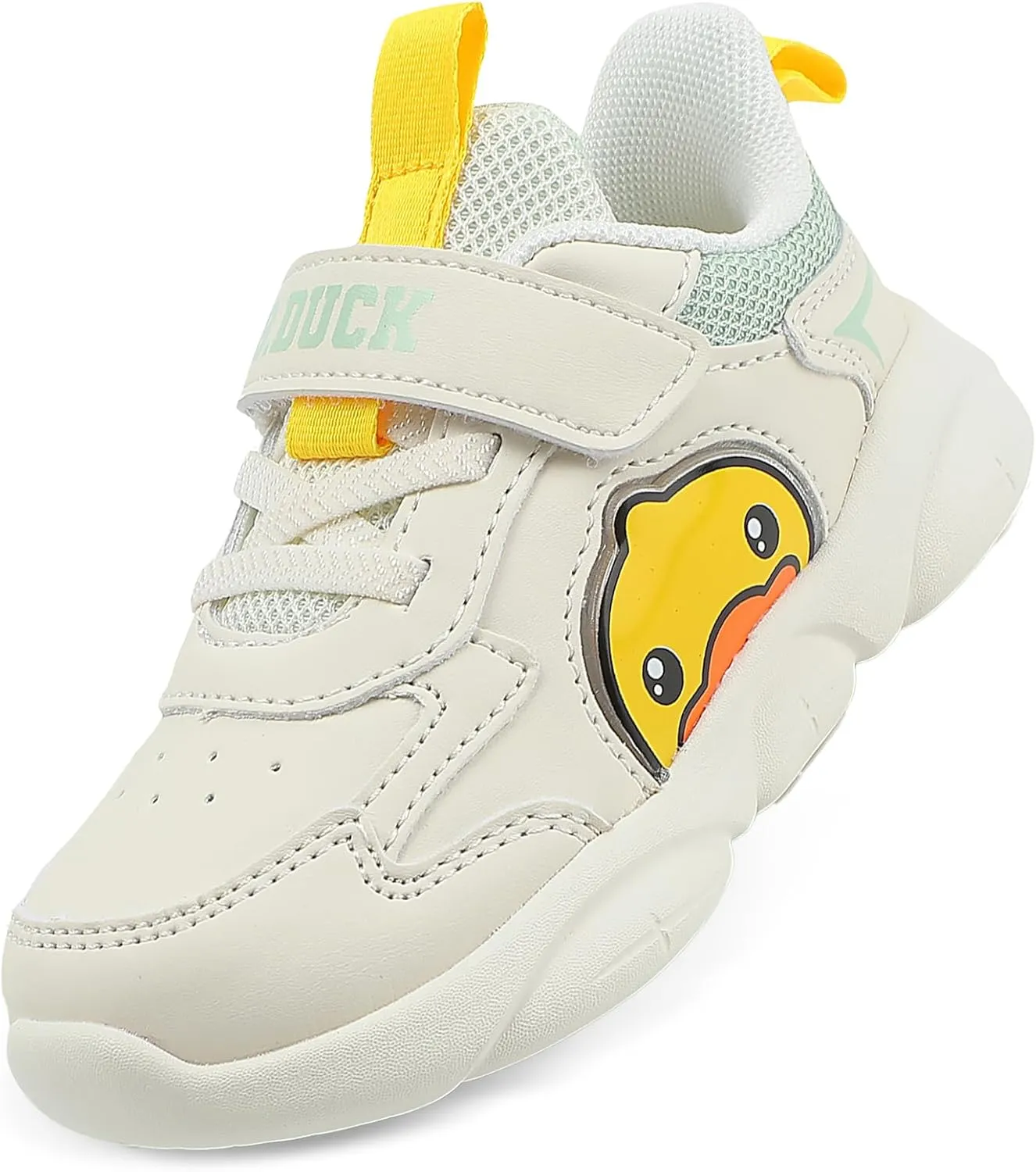 B.Duck Toddler Shoes for Girl and Boy - 3D Cartoon Kids Sneakers Size 5-12
