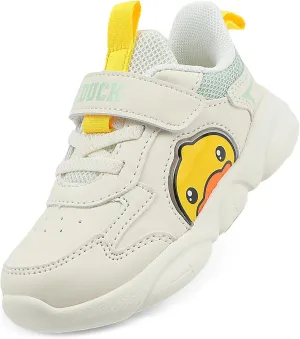 B.Duck Toddler Shoes for Girl and Boy - 3D Cartoon Kids Sneakers Size 5-12