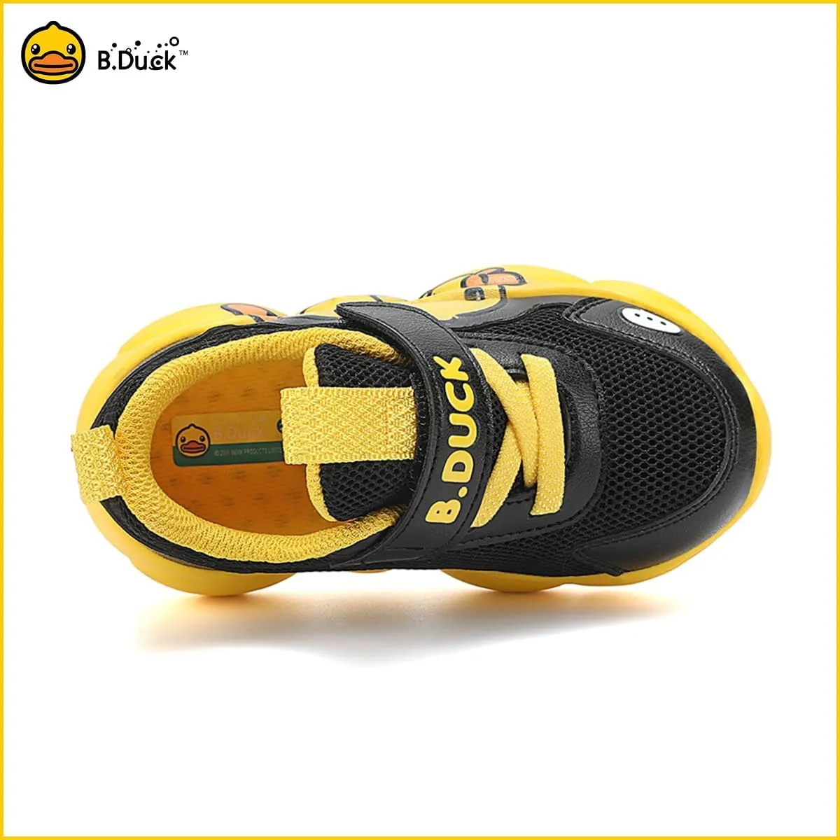 B.Duck Toddler Shoes for Girl and Boy [Comfortable & Fashionable] Kids Shoe Toddler Tennis Shoes Toddler Sneakers for Toddler/Little Kid