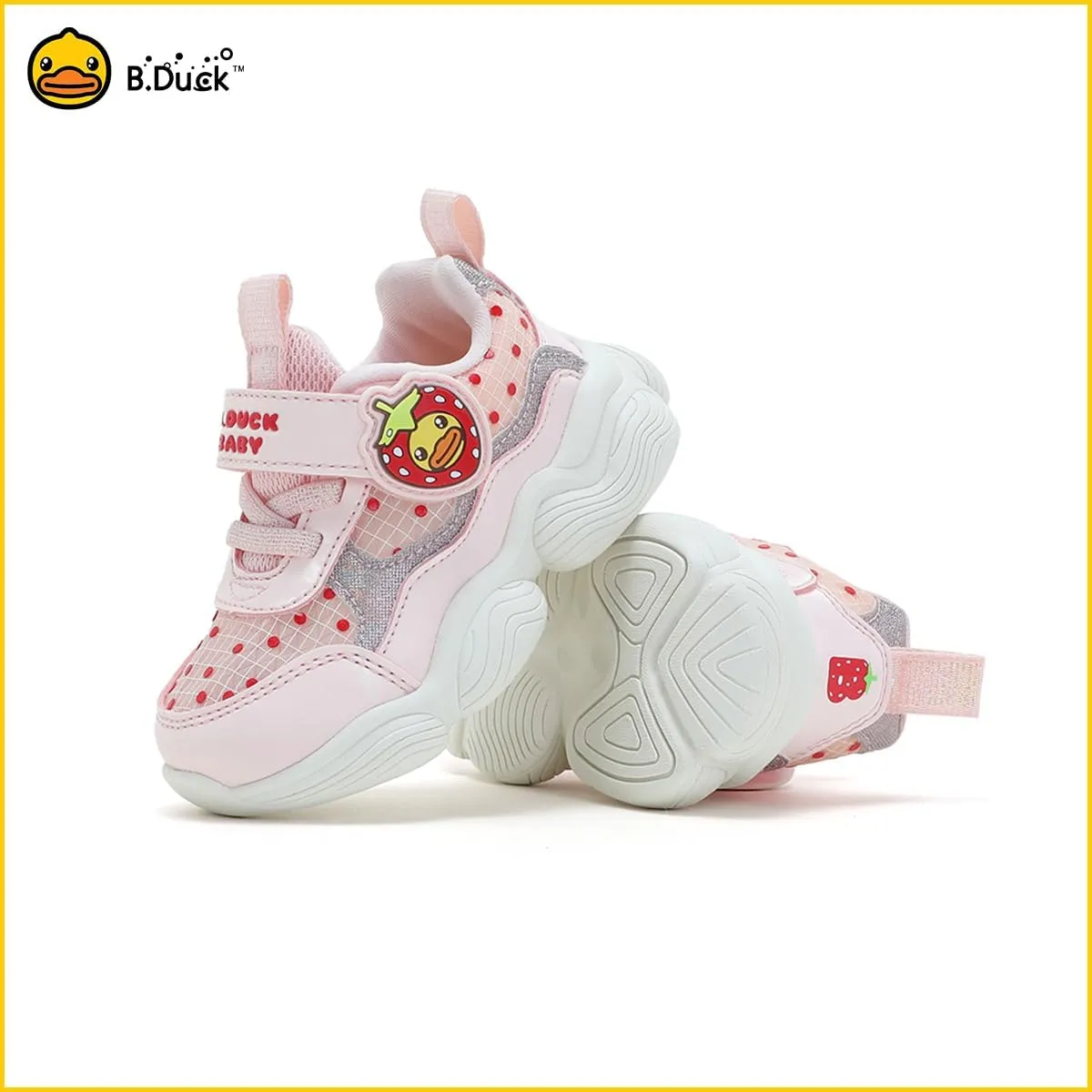B.Duck Toddler Shoes for Girl and Boy [Comfortable & Fashionable] Kids Shoe Toddler Tennis Shoes Toddler Sneakers for Toddler/Little Kid