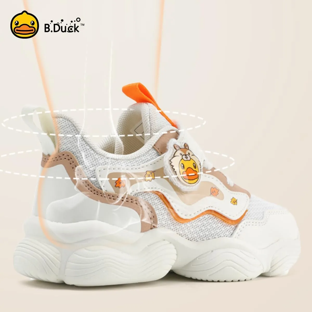 B.Duck Toddler Shoes for Girl and Boy - Warm and Cozy Kids Sneakers