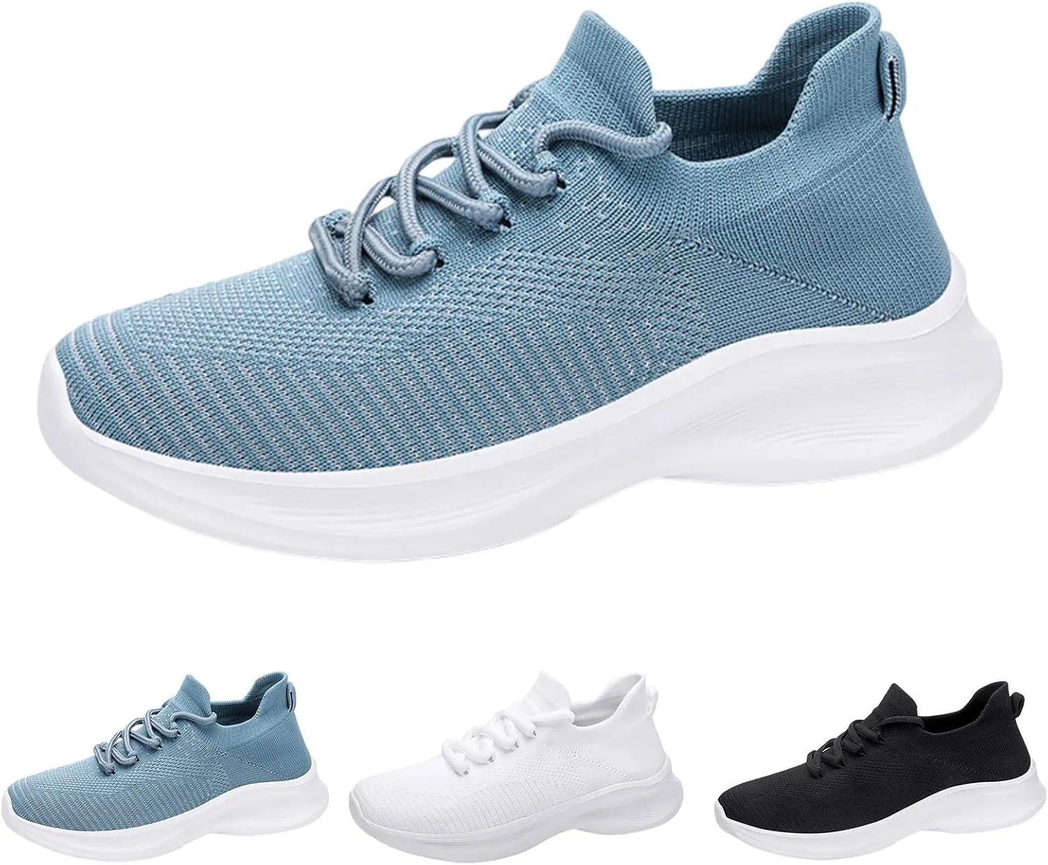 Black Wedge Sneakers for Women 2023 Women's Fashion Sneakers Slip On Tennis Shoes Women Comfortable Wide Womens Black Slip On Sneakers Size 8.5 Shoes for Plantar Fasciitis for Women Walking Athletic