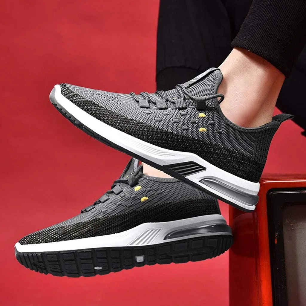 Breathable Men Running Shoes Summer Sport Mesh Casual Sheet Casual Dress Shoes for Men Walking Sneaker