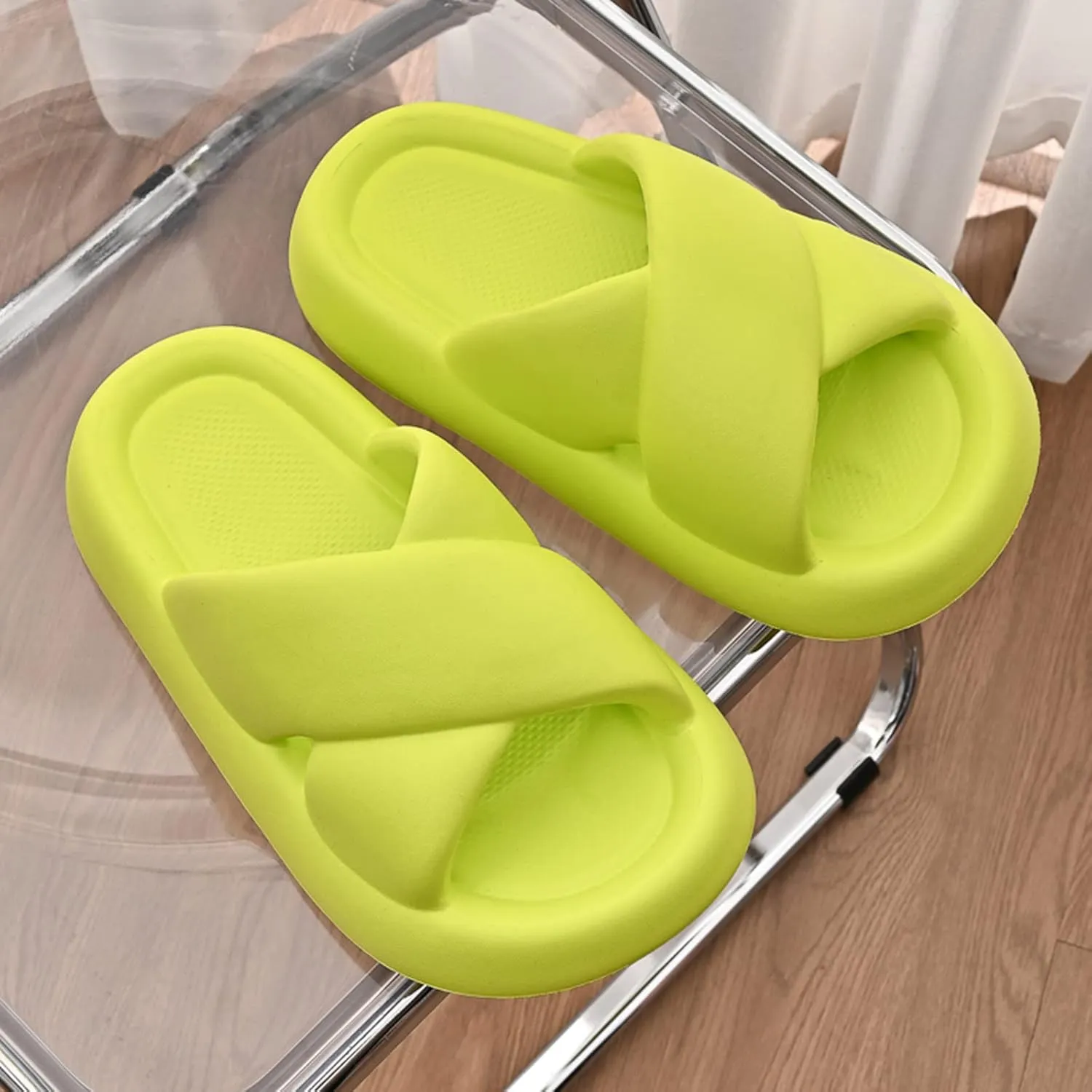Cloud Slippers for Men Slides for Women Mens Slides Womens Drainage Hole Ultra Comfort Beach Slippers