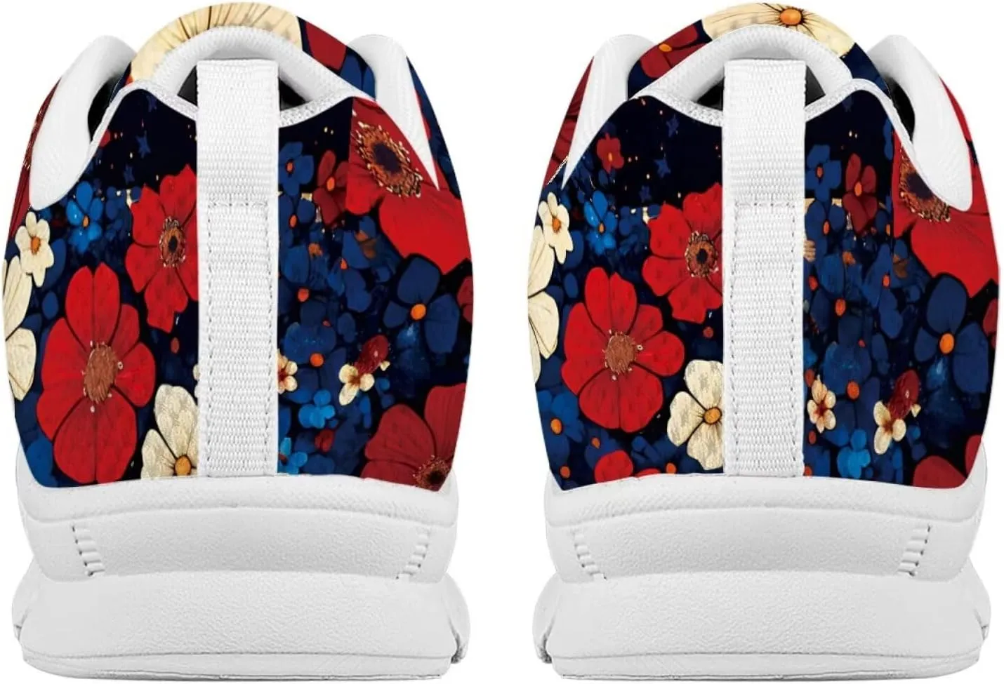 Coloranimal Spring Summer Gift Flats for Women Men Running Walking Sneakers