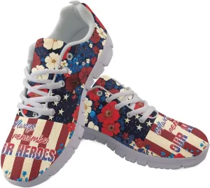 Coloranimal Spring Summer Gift Flats for Women Men Running Walking Sneakers