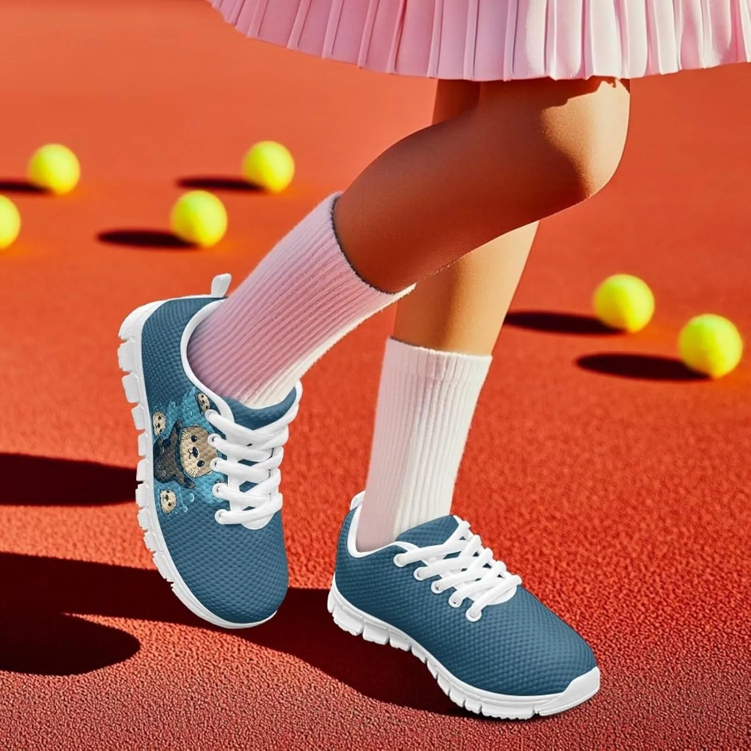 Cute Shoes for Teen Girls Everyday Kids Running Sneakers Non Slip