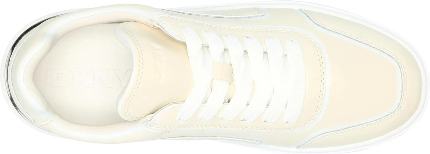 DKNY Women's Baylor Everyday Platform Lace Up Sneaker