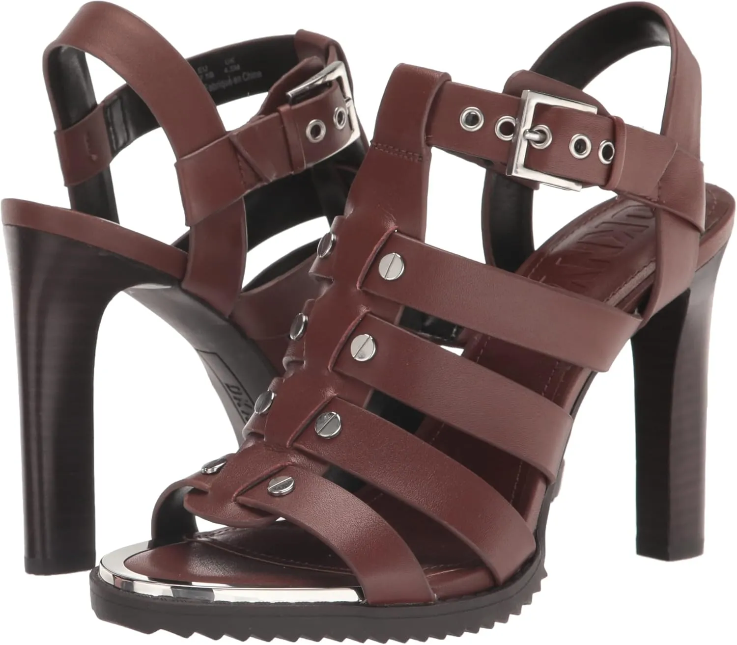 DKNY Women's Everyday Block Heel Bria-Slingback San Heeled Sandal