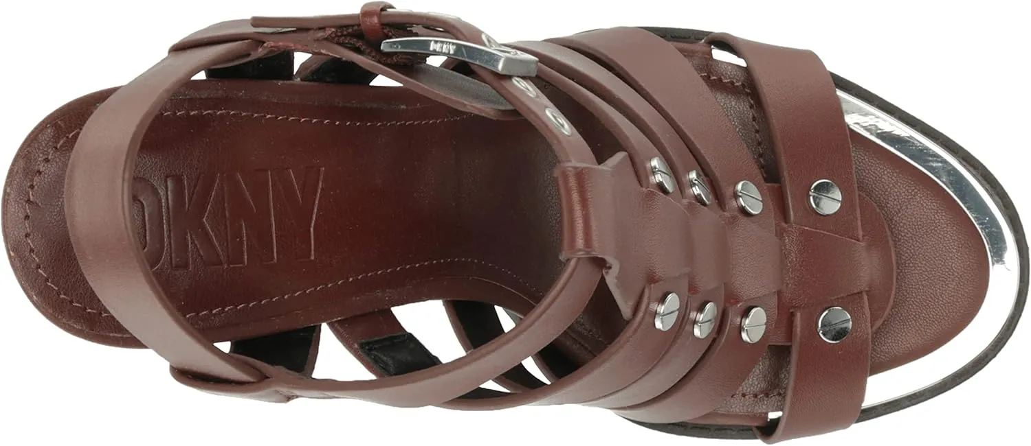 DKNY Women's Everyday Block Heel Bria-Slingback San Heeled Sandal