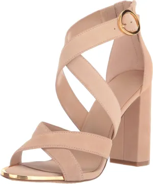 DKNY Women's Everyday Block Heel Emelen-Strappy San Heeled Sandal
