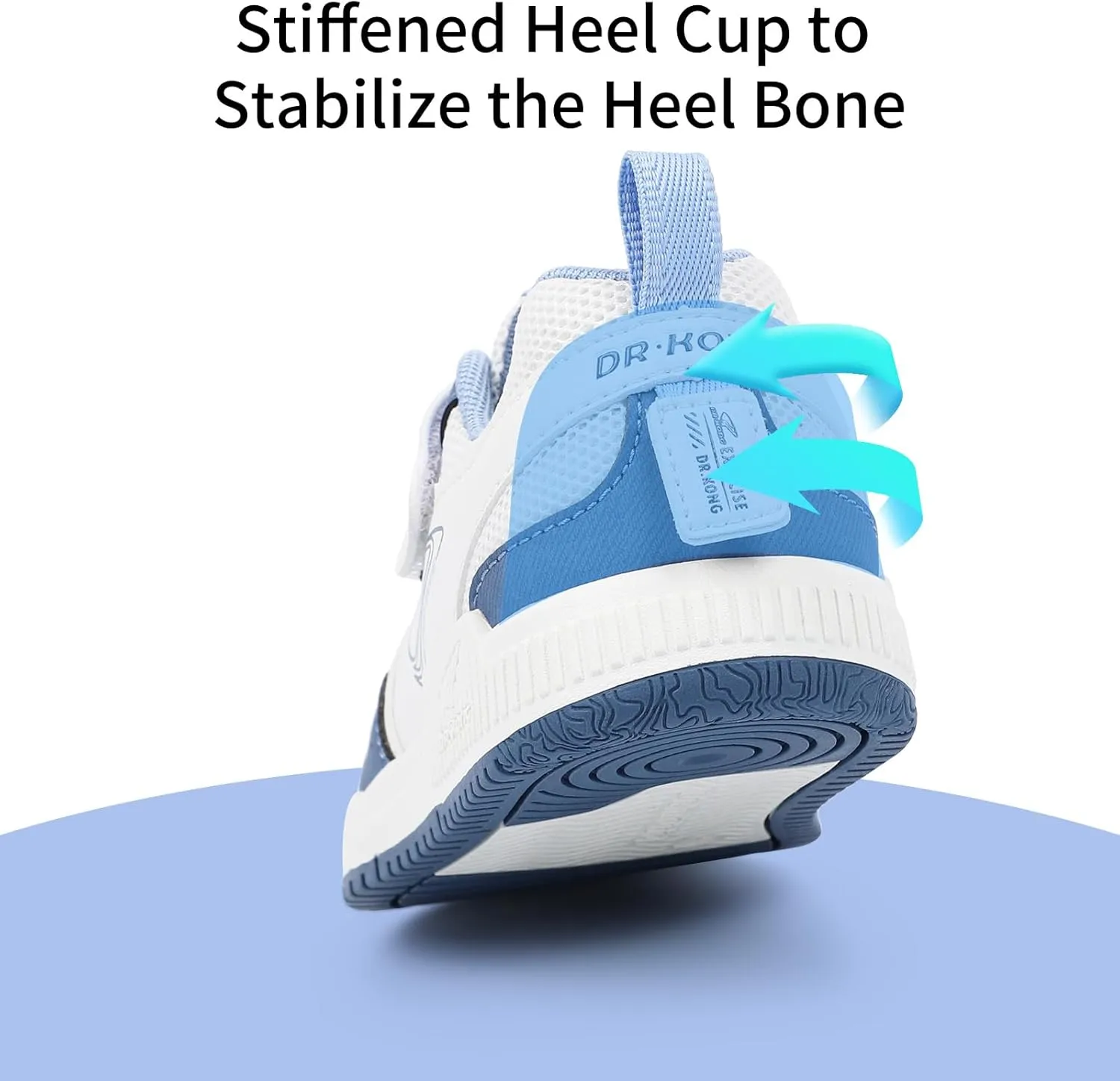 Dr Kong Toddler Shoes for Boys and Girls, Lightweight Kids Shoes with Non-Slip Sole, Kids Skateboard Sneakers for Everyday Use