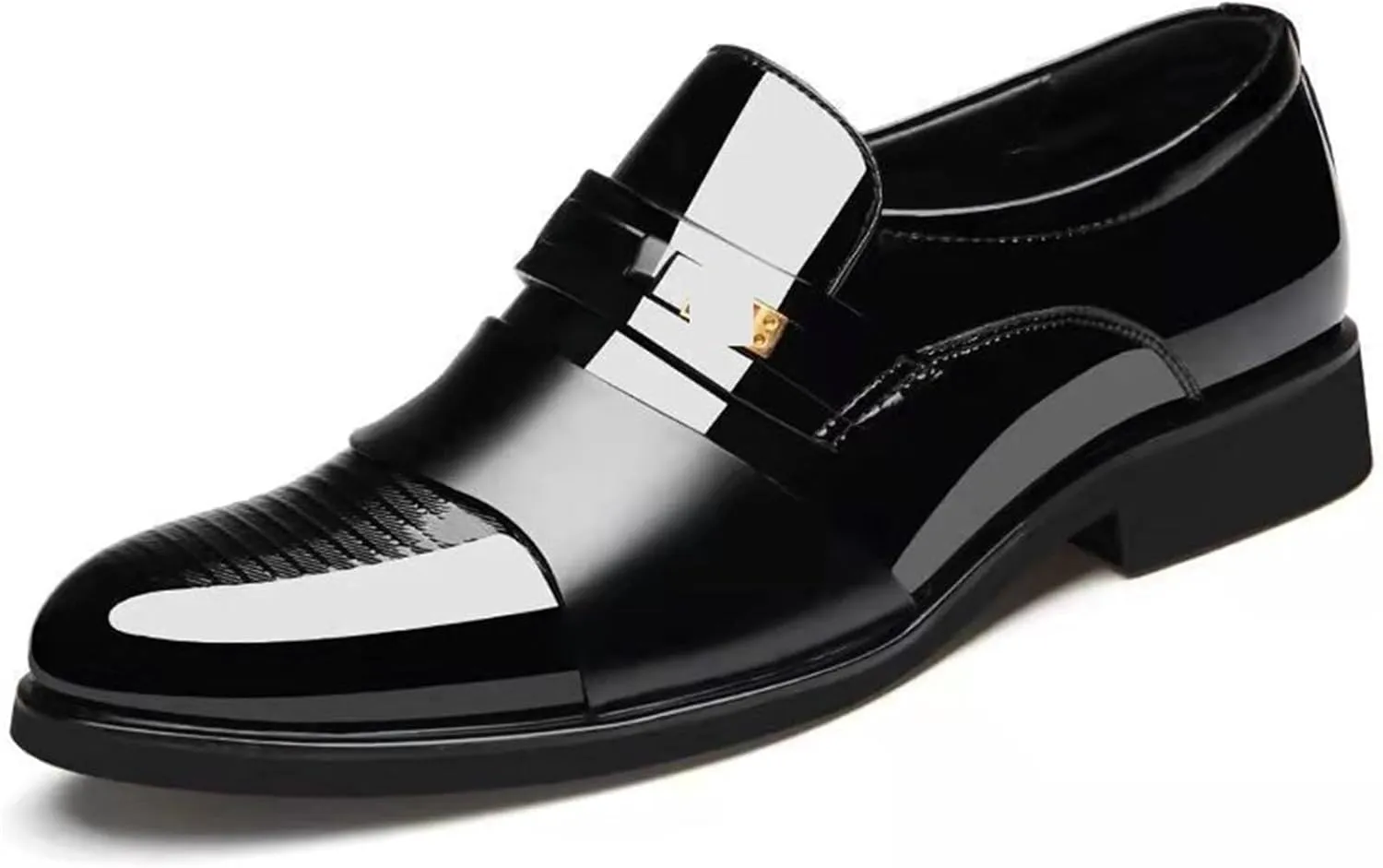 Dress Shoes for Men Stylish Flat Leather Casual Shoes for Everyday Wear