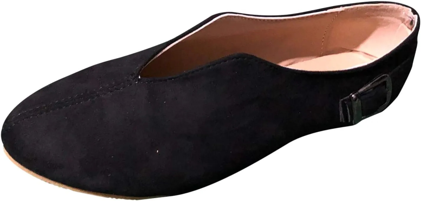 Dress Shoes for Women Low Heels Comfortable Women Loafers Slip on Non Slip Low Top CasualCover Heel Round Toe Womens Christmas Shoes Tennis Shoes Womens