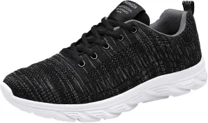 Fashion Men Mesh Mountaineering Casual Sport Shoes Lace Up Solid Color Running Breathable Soft Men's Sneaker