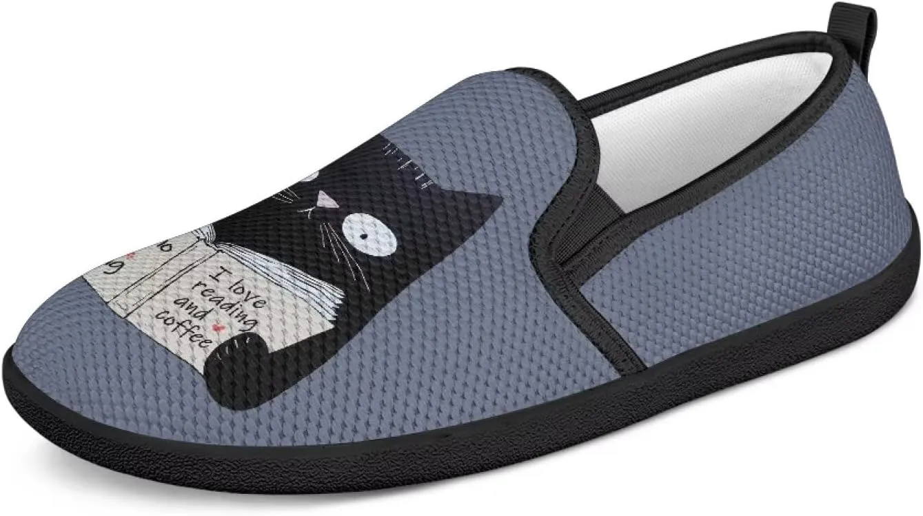 Fashion Sneakers for Women Shoes Lightweight Walking Casual Slip Ons Comfortable Art Painted Soft Athletic Travel Shoes for Ladies Sea Serise US Size 6-11