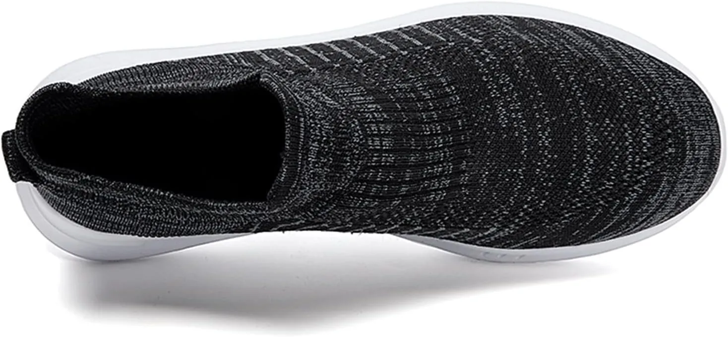Fashion Spring and Summer Men Sports Shoes Flat Bottom Lightweight Mesh Breathable Slip On Sneaker Ornament for Men