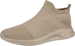 Fashion Spring and Summer Men Sports Shoes Flat Bottom Lightweight Slip On Fly Woven Mesh Mens Sneaker Socks No Show