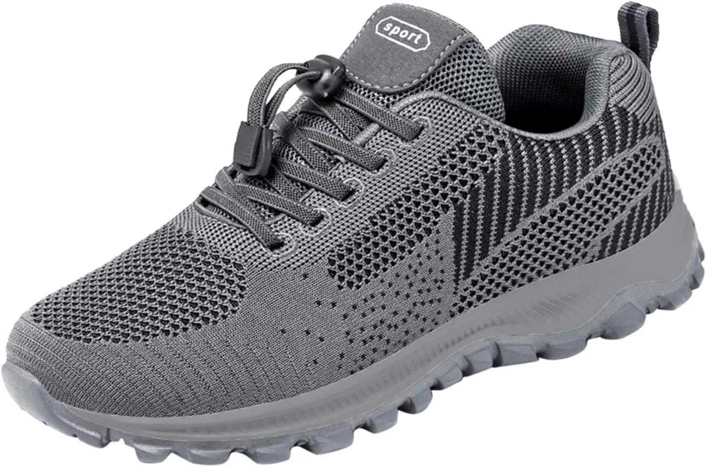 Fashion Summer and Casual Men Sports Shoes Non Slip Mesh Breathable Solid Color Mens Sneaker Socks