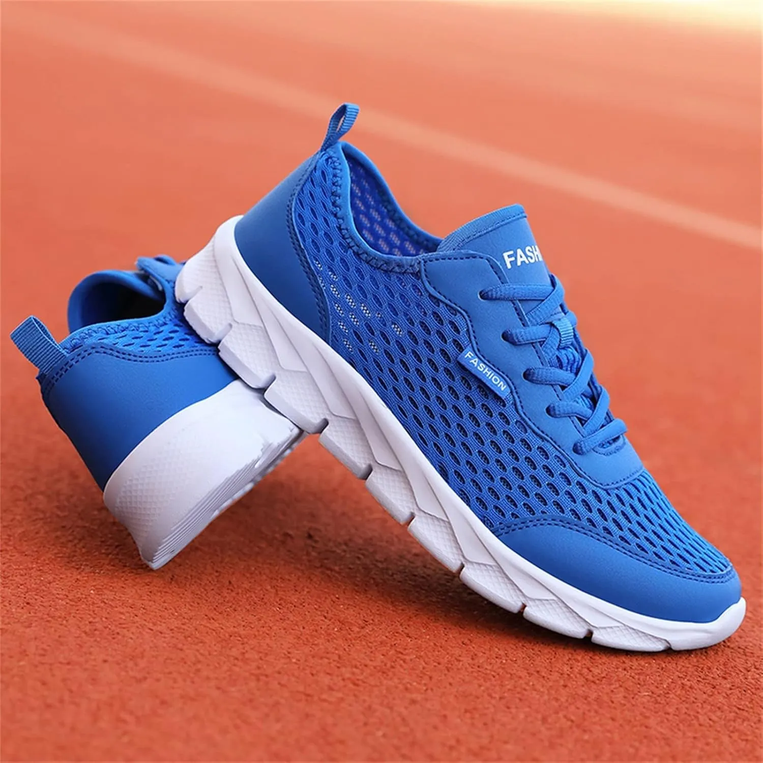 Fashion Summer Men Mesh Breathable Comfortable Lightweight Flat Soft Lace Up Casual Sneaker Boots for Men Winter