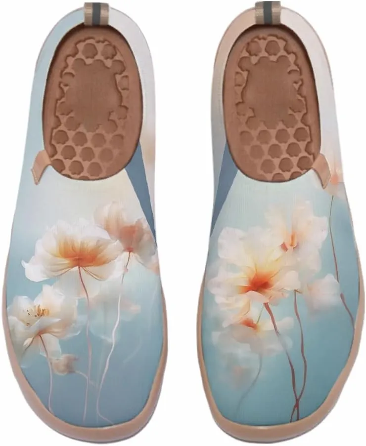 Flats Shoes for Men Art Painted Slip Ons Loafers Lightweight Walking Travel Sneakers