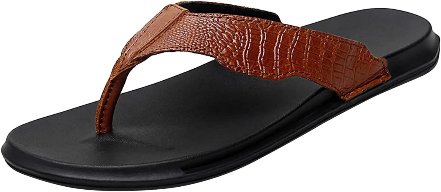 Flip Flops for Men Mens Thong Sandals Indoor and Outdoor Beach Flip Flop Water Sandals Mens Flip Flops
