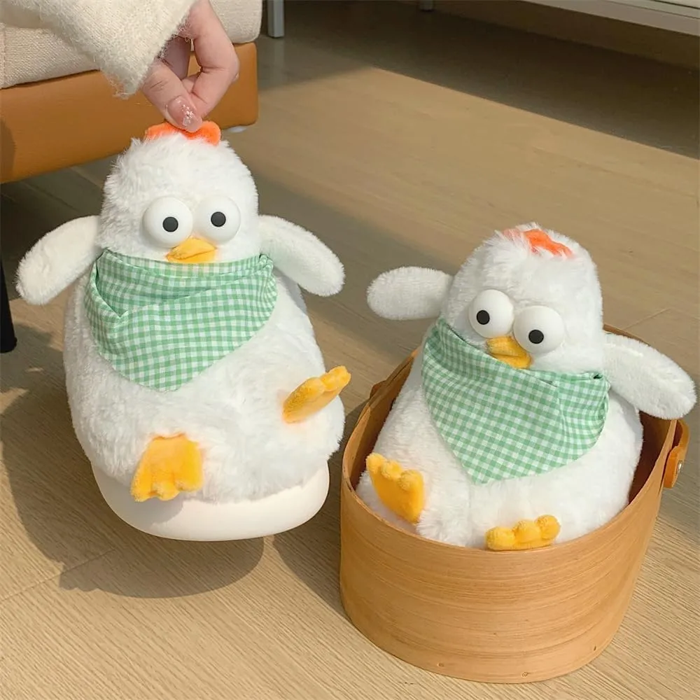 Funny Chicken Plush Slippers for Women Adults Cute Animal slippers